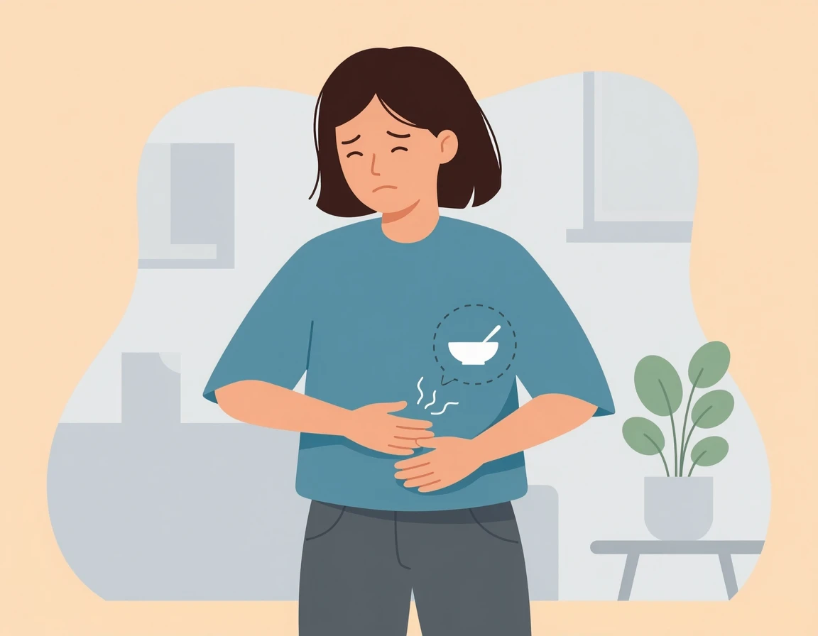 빈속에 영양제를 먹고 속쓰림을 느끼는 사람